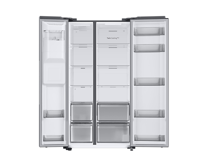 Samsung RS68A8822S9 side-by-side refrigerator Freestanding – image 5