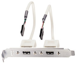 Lindy USB-adapter, 0.14m