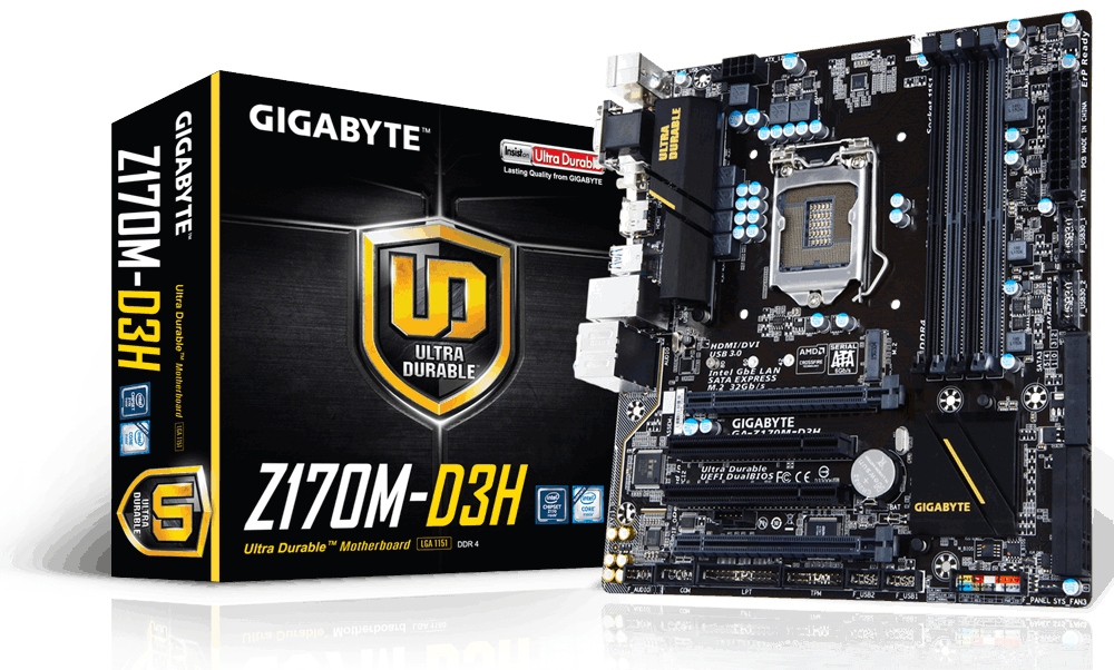 GIGABYTE GA-Z170M-D3H motherboard Intel® Z170 LGA 1151 (Socket H4) micro ATX – image 5