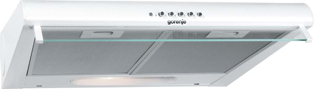Gorenje DU6446W cooker hood Wall-mounted White 185 m³/h