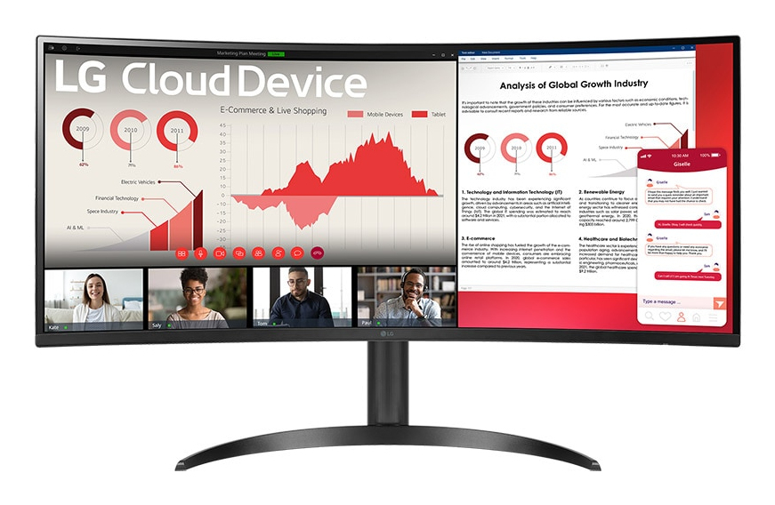 LG 34CR650N-6N Intel® Celeron® N N5105 – image 2
