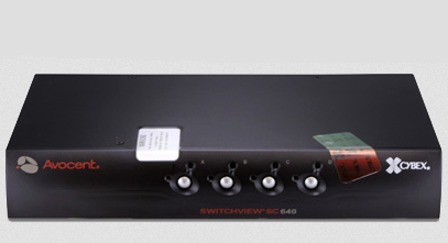 Vertiv SC640C-201 KVM switch Black