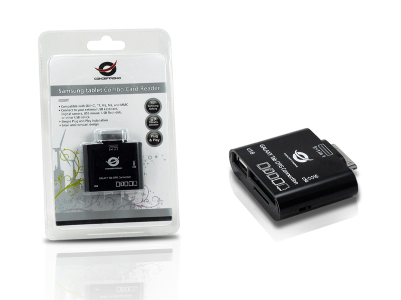 Conceptronic Samsung tablet Combo Card Reader – image 6