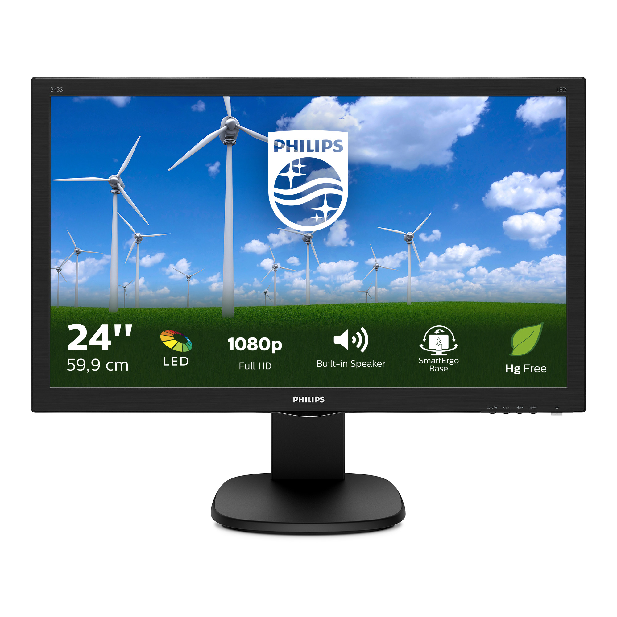 Philips S Line LCD monitor 243S5LJMB/75 – image 2