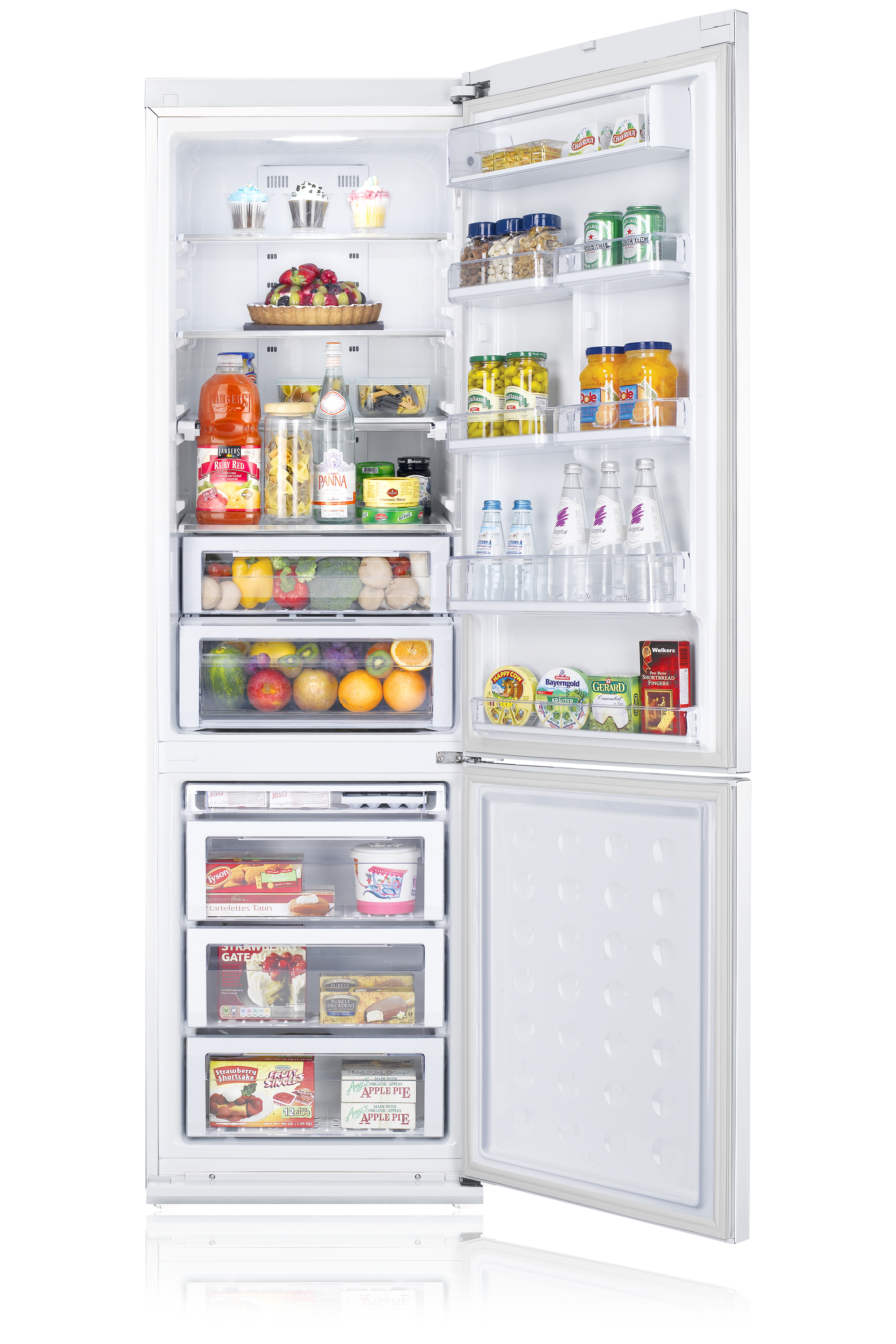 Samsung RL52VEBSW fridge-freezer Freestanding