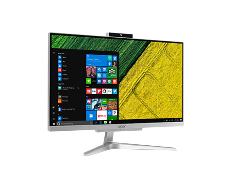 Acer Aspire C22-865 Intel® Core™ i5 i5-8250U 54.6 cm (21.5″) 1920 x 1080 pixels All-in-One PC 8 GB DDR4-SDRAM 1.12 TB HDD+SSD Windows 10 Home Silver image 2