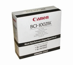Canon BCI-1002BK Black Ink Tank for BJW3000