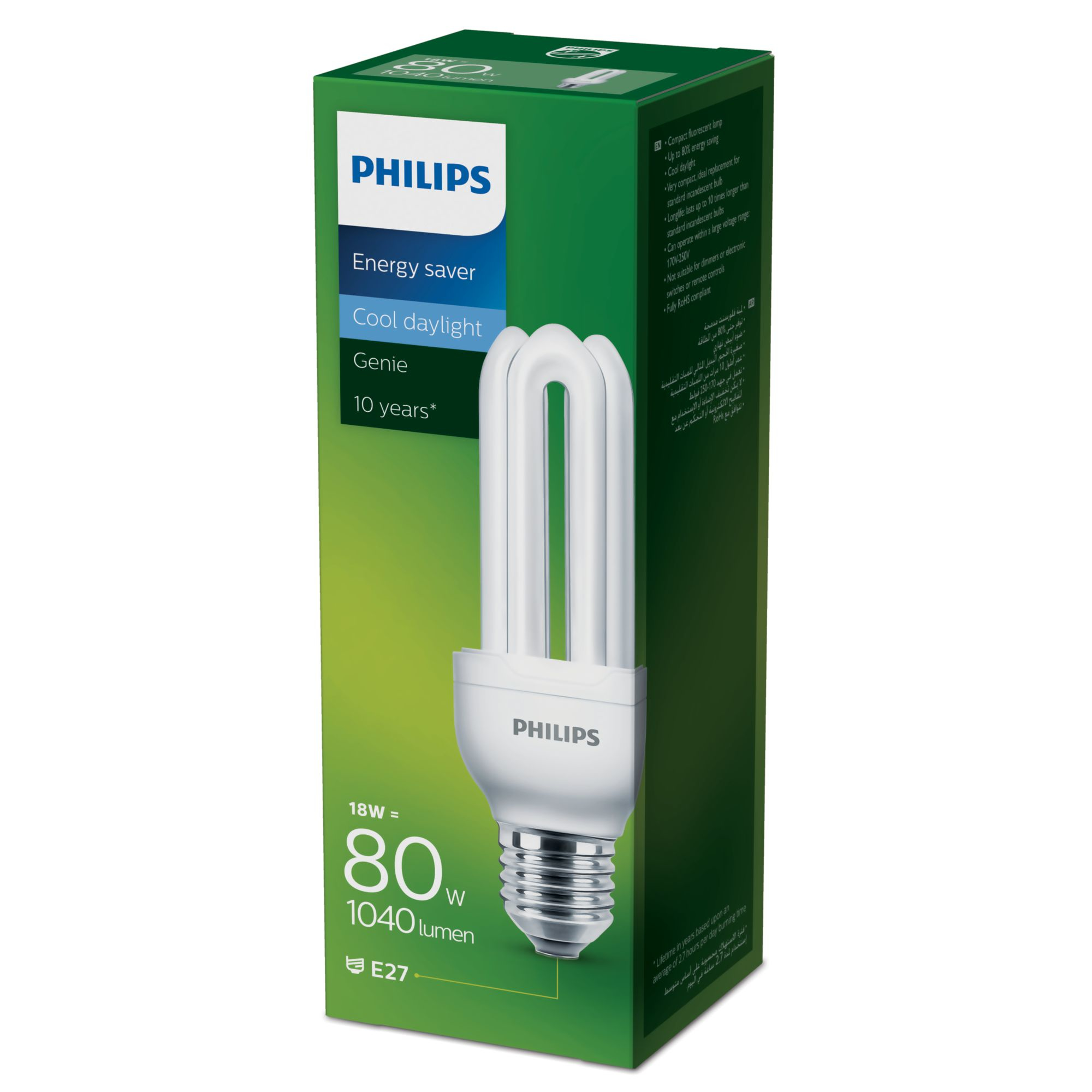 Resim Philips Genie 18W E27 Soğuk Gün Işığı LED Ampul