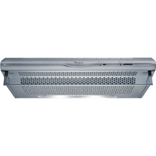 Whirlpool AKR421WH cooker hood Semi built-in (pull out) White