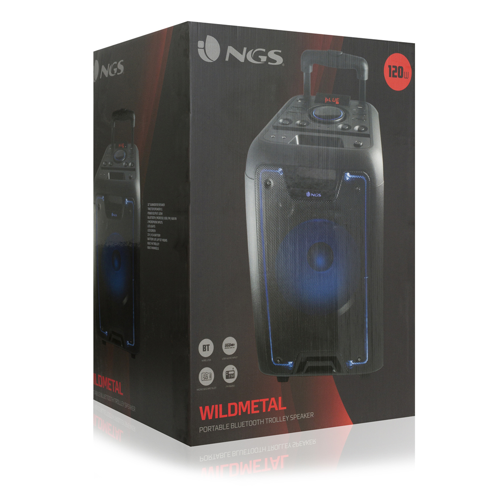 NGS WildMetal Black, Grey 120 W image 9