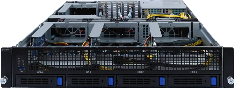 GIGABYTE G242-P33 LGA 4926 Rack (2U) Black, Steel – image 2