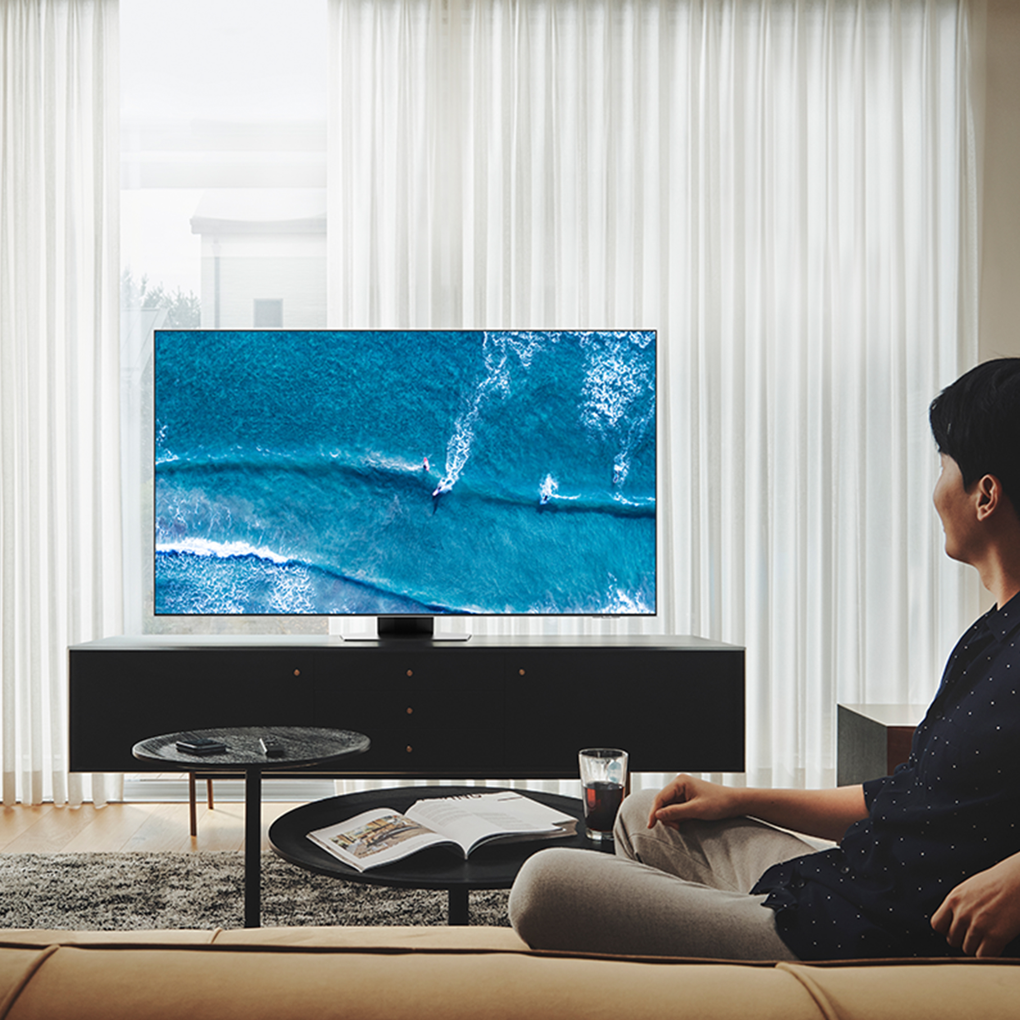 Samsung QE85QN85B 2.16 m (85") 4K Ultra HD Smart TV Wi-Fi Silver – image 3