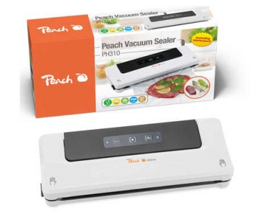 Peach PH310 vakuumavimo aparatas Balta