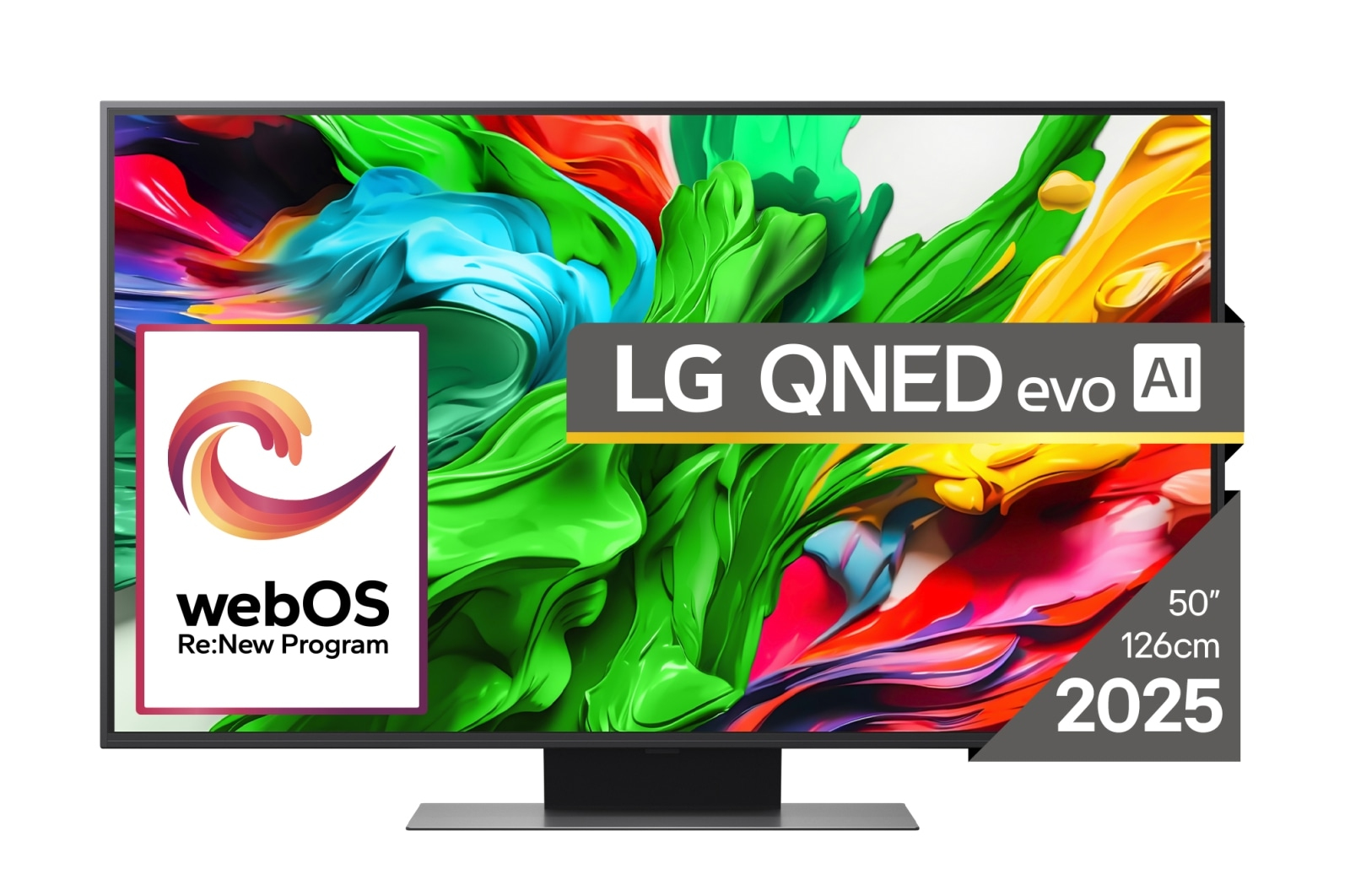 Televizor LG 50QNED86A3C/QNED/50"/4K Ultra HD/smart/webOS 25/crna