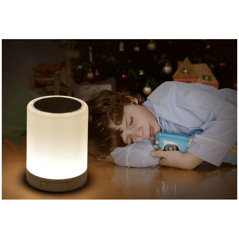 CoolBox COO-BTALED-R1 portable/party speaker Mono portable speaker White 3 W image 10