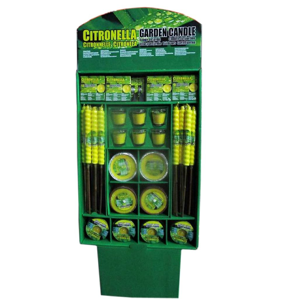 Resim Disp. Citronella 120 Adet Raf Teşhir Standı