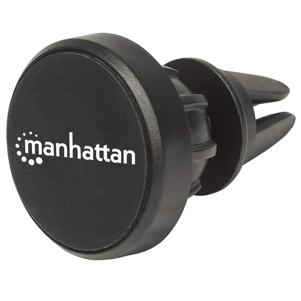 Soporte magnético manhattan teléfono para ventila de auto clip-on ajustable color negro