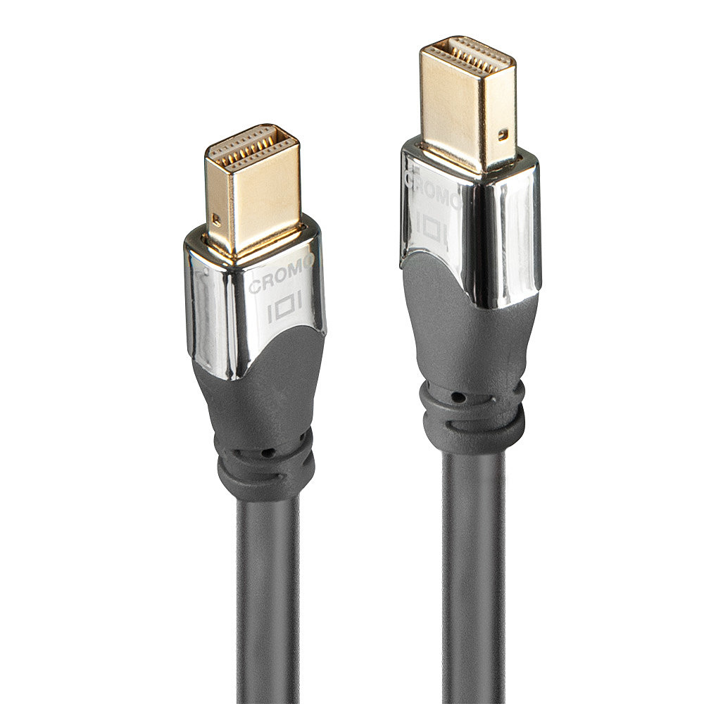 Lindy 36305 DisplayPort-kabel 0,5 m Mini DisplayPort Grå