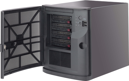 Bosch DIVAR IP all-in-one 5000 NAS Mini Tower Intel® Core™ i3 i3-8100 8 GB DDR 0 TB Nero