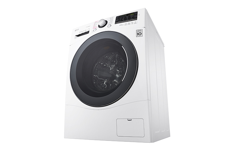 LG FH4A8FDH2N washer dryer Freestanding Front-load Black, White – image 4