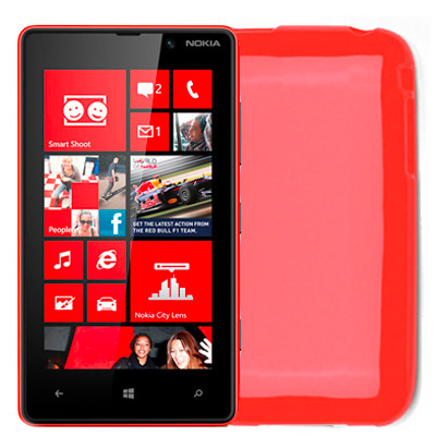 Celly GELSKIN275RD mobile phone case Cover Red
