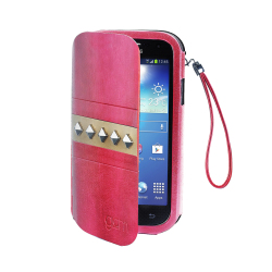 Celly GLAGESS4M02 mobile phone case Folio Red