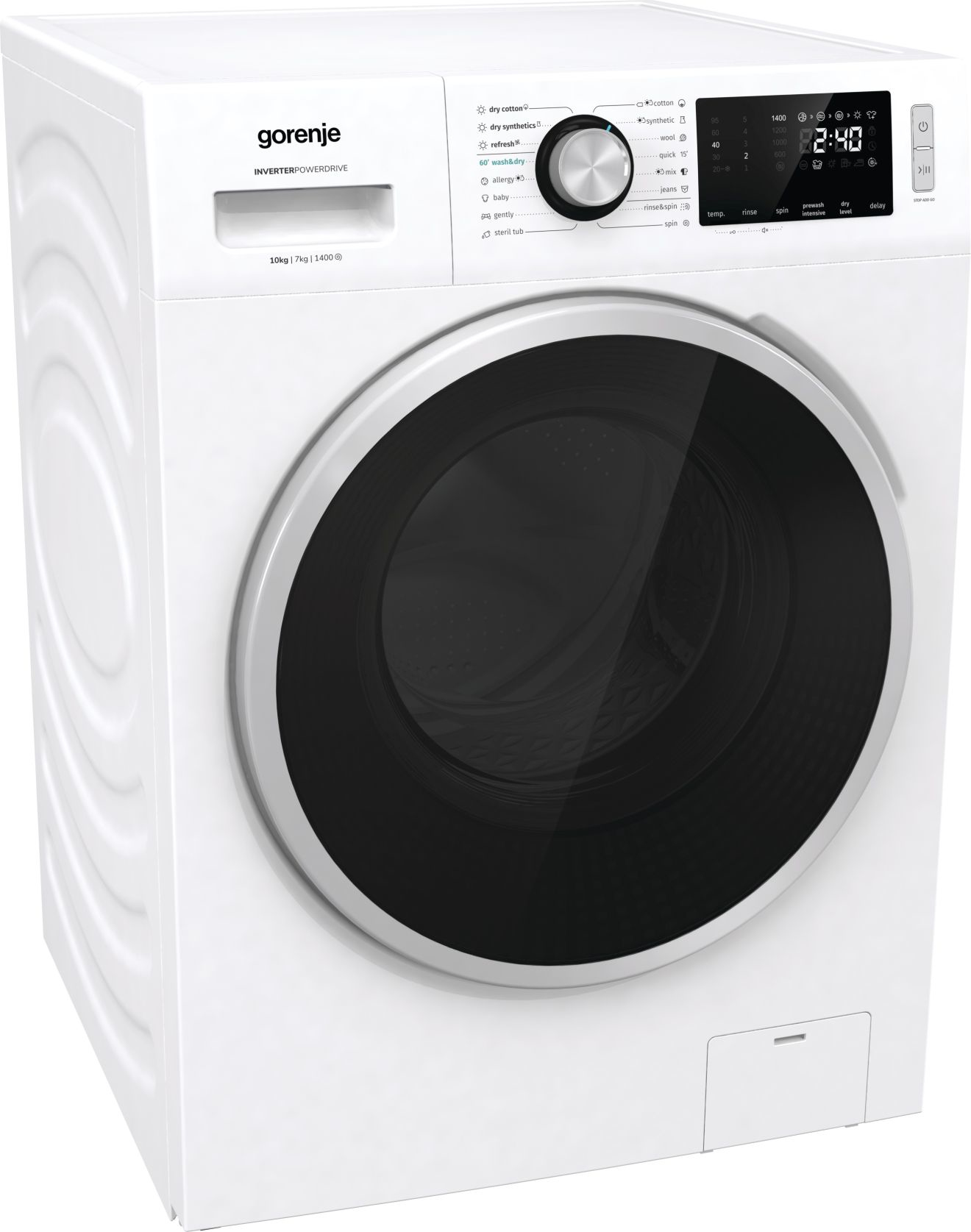 Gorenje WD10514 washer dryer Freestanding Front-load White – image 2