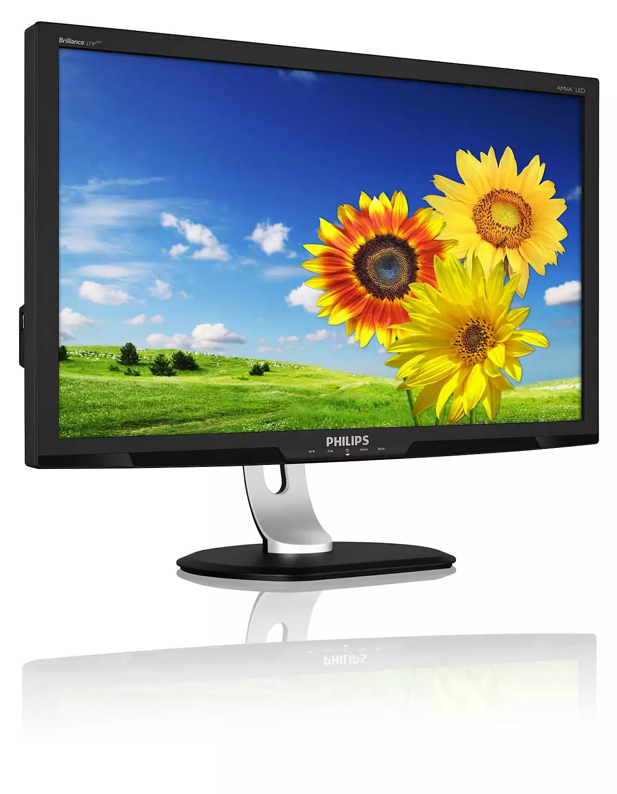 Philips Brilliance AMVA LCD monitor, LED backlight 273P3QPYEB/00 – image 3