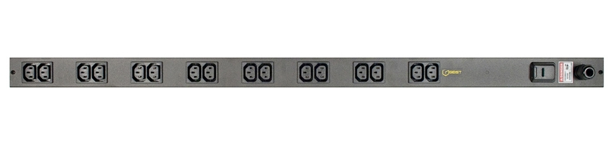 Vertiv EGVHVAB162-104C13UK-V power distribution unit (PDU) 16 AC outlet(s) Black