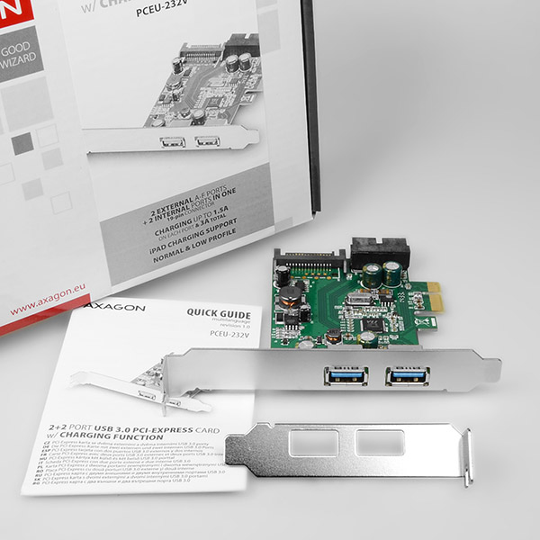 Axagon PCEU-232V interface cards/adapter Internal USB 3.2 Gen 1 (3.1 Gen 1) – image 7