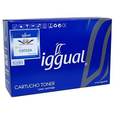 iggual PSIC9722A toner cartridge 1 pc(s) Yellow