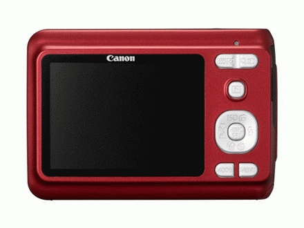 Canon PowerShot A480, Red – image 2