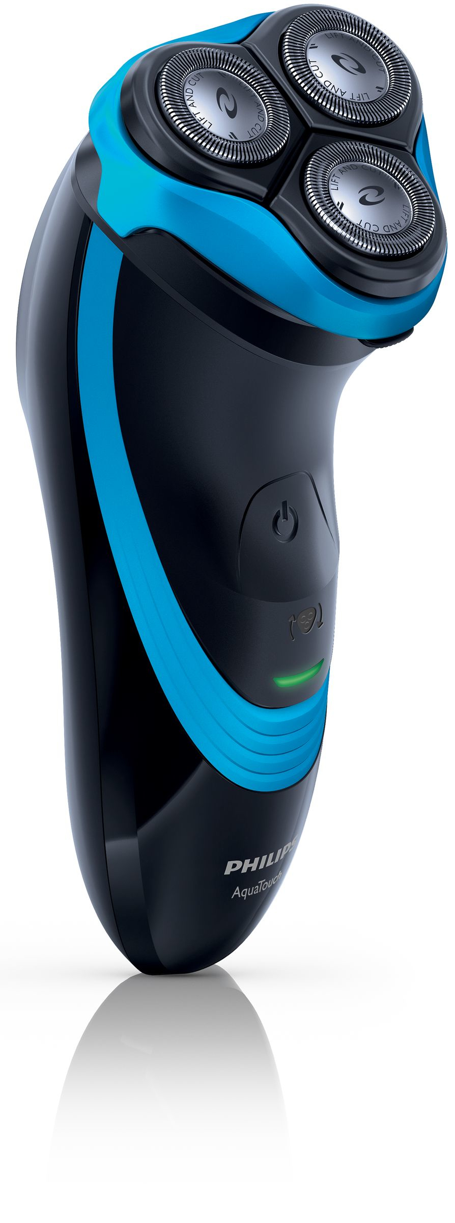 Philips AquaTouch AT756/16 men's shaver Rotation shaver Trimmer Black, Blue