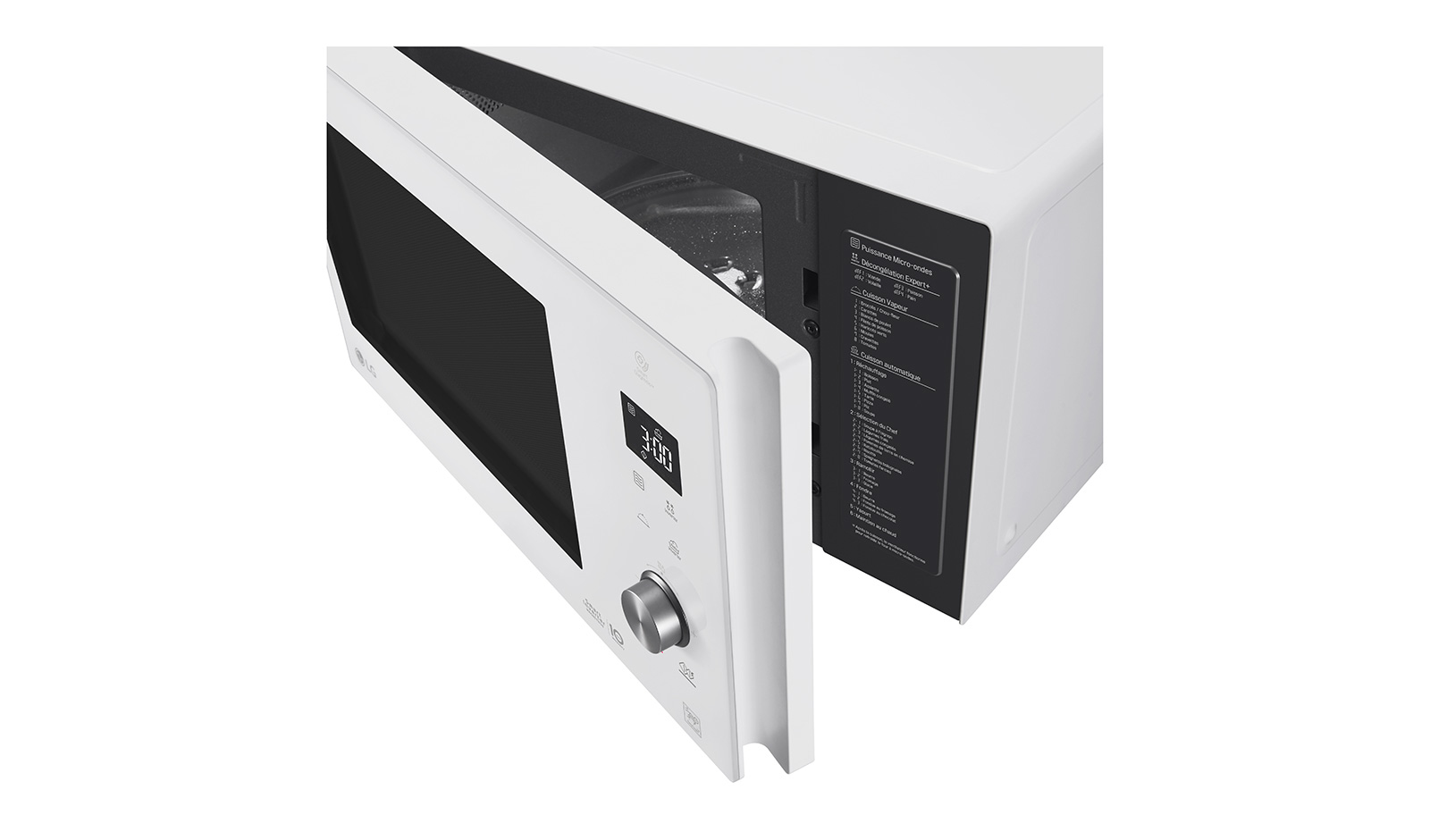 LG MS3265DDH microwave White Solo microwave Countertop – image 6