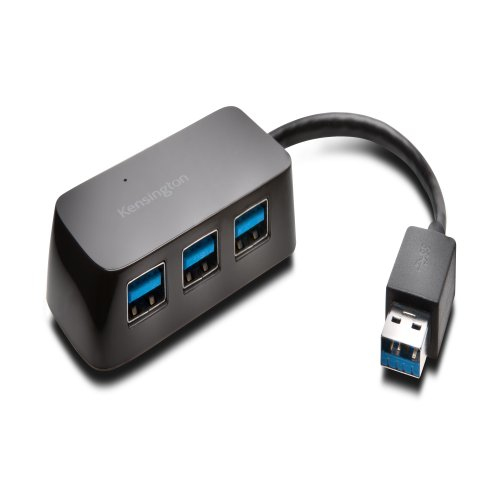 Kensington UH4000C USB 3.0 4-Port Hub & Charger — Black – image 2