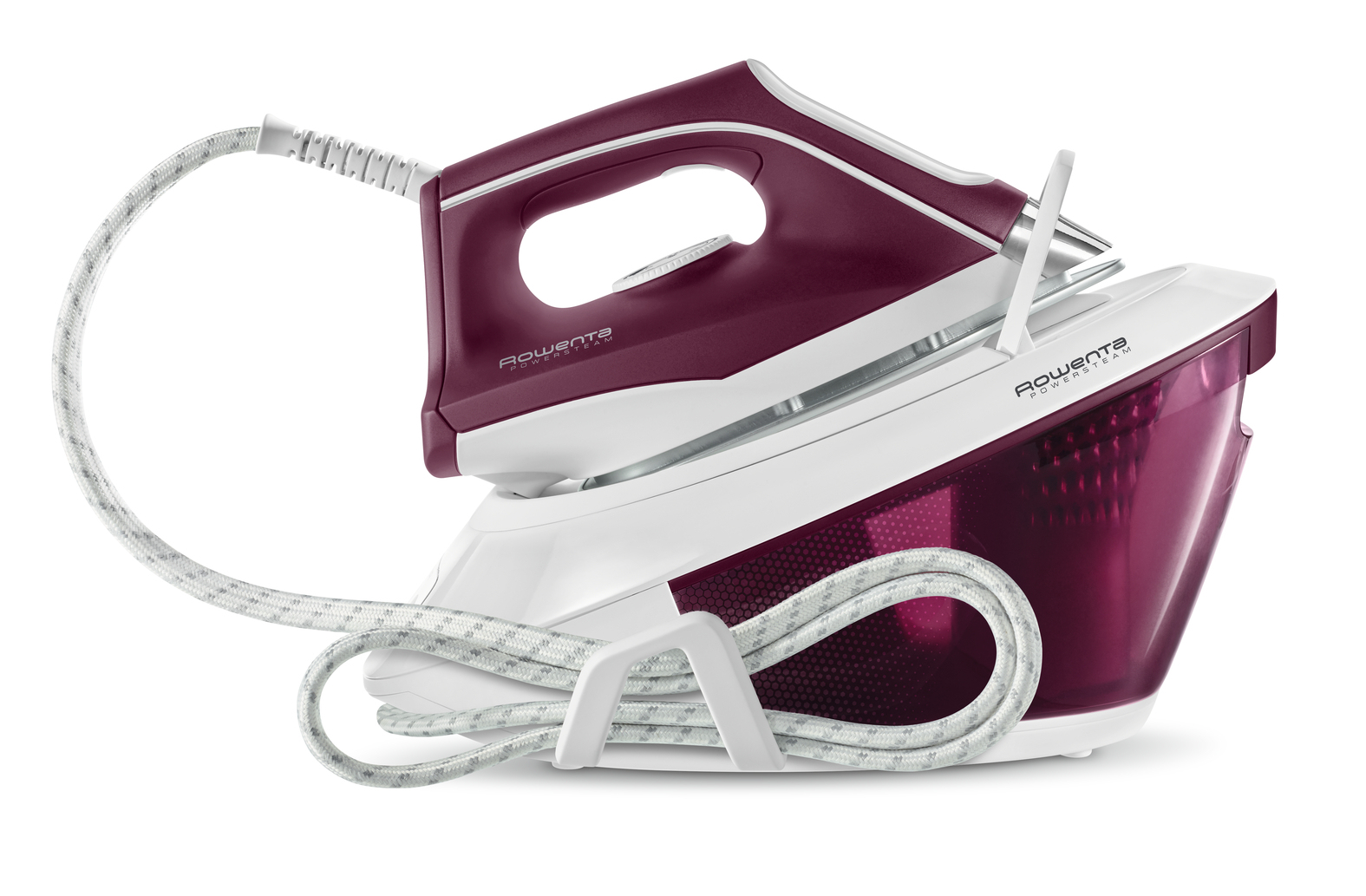 Rowenta VR8216 2200 W 1.5 L Microsteam 400 Laser soleplate Burgundy, White – image 2