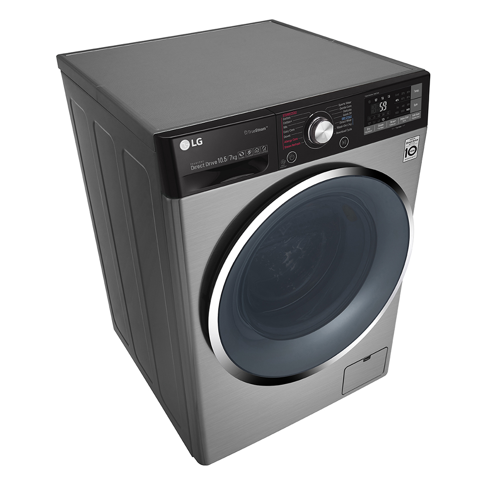 LG F4J9VHP2TD washer dryer Freestanding Front-load Grey – image 7