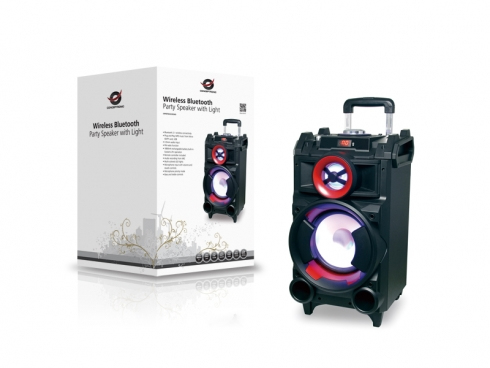 Conceptronic CSPKBTBASSCROWD portable/party speaker Black – image 3