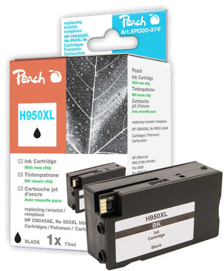 Peach 315728 ink cartridge 1 pc(s) Black