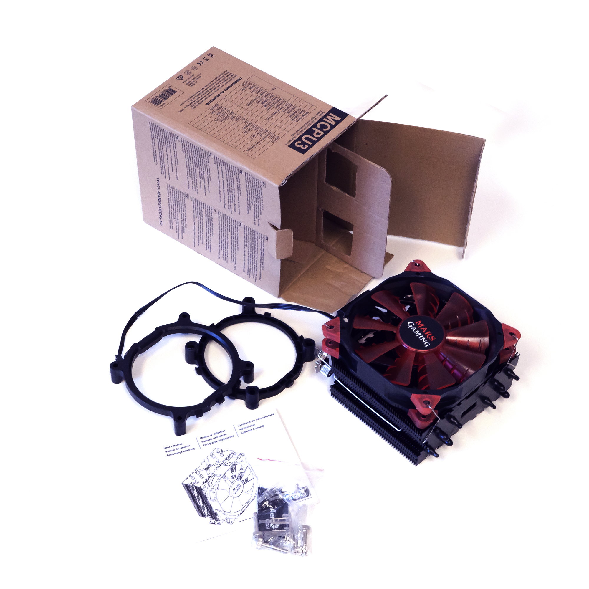 Mars Gaming MCPU3 computer cooling system Processor Cooler