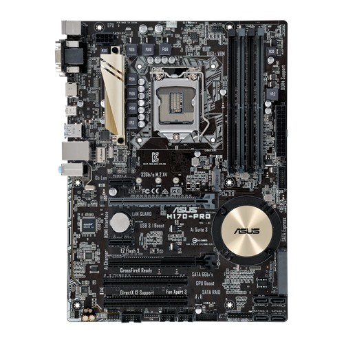 ASUS H170-PRO/CSM Intel® H170 LGA 1151 (Socket H4) ATX