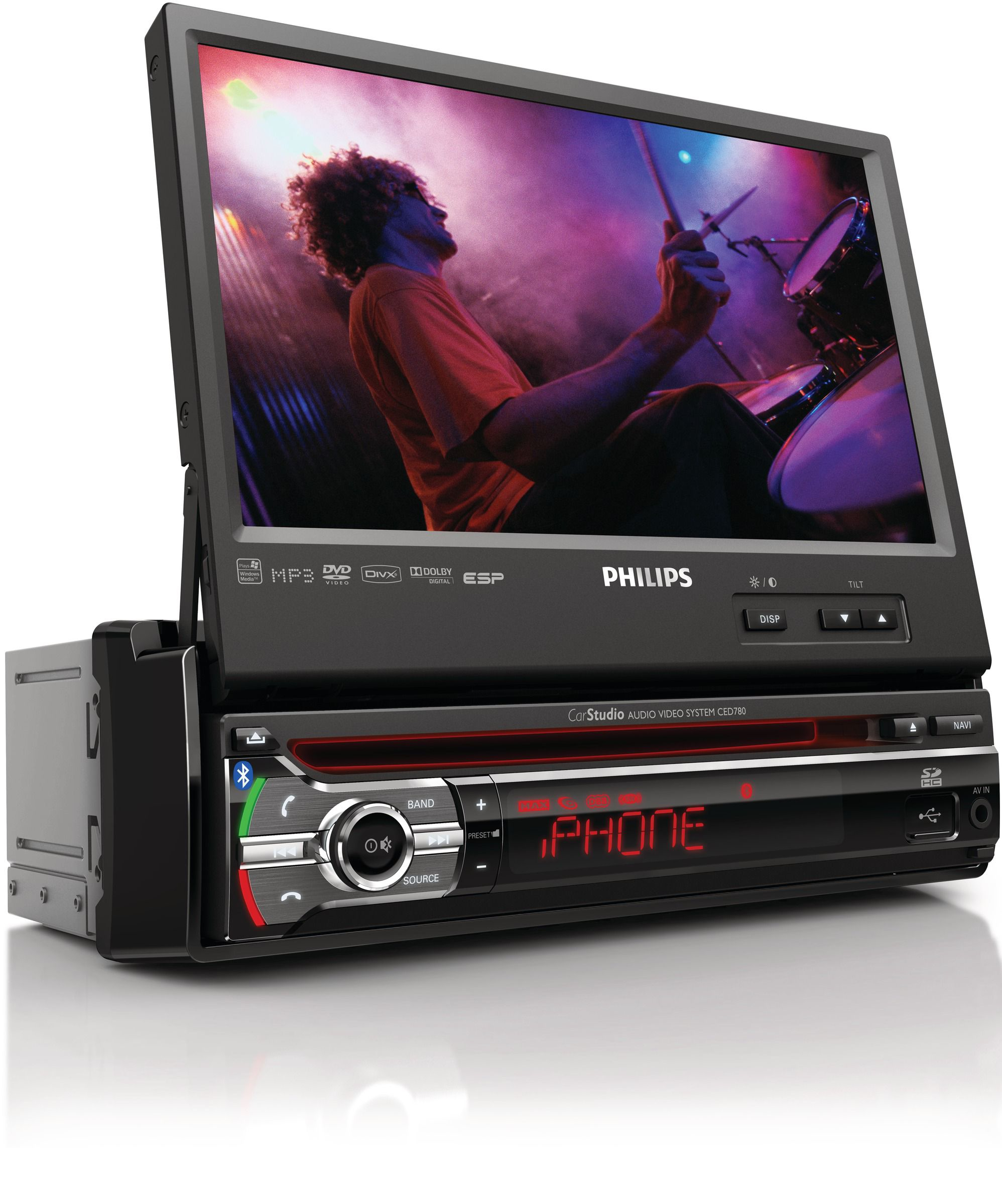 Philips Car audio video system CED780/05