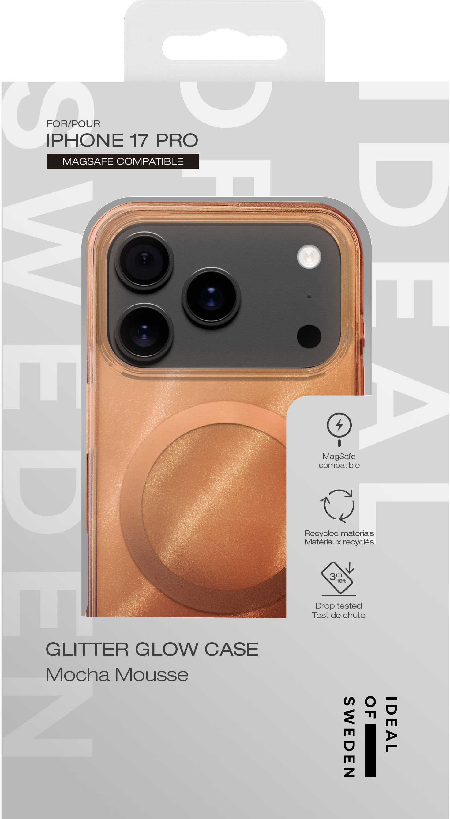 iDeal of Sweden Clear Case MagSafe iPhone 17 Pro Mocha Mousse – image 3