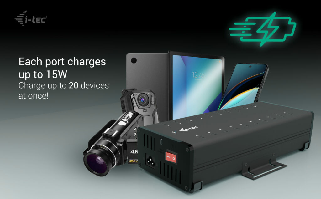 i-tec USB-C/USB-A Metal Charging + data HUB – image 3