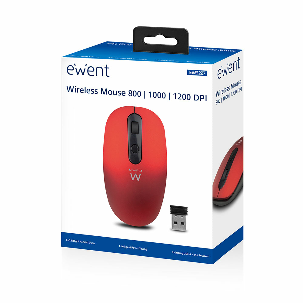Ewent EW3227 mouse Office Ambidextrous RF Wireless Optical 1200 DPI – image 9