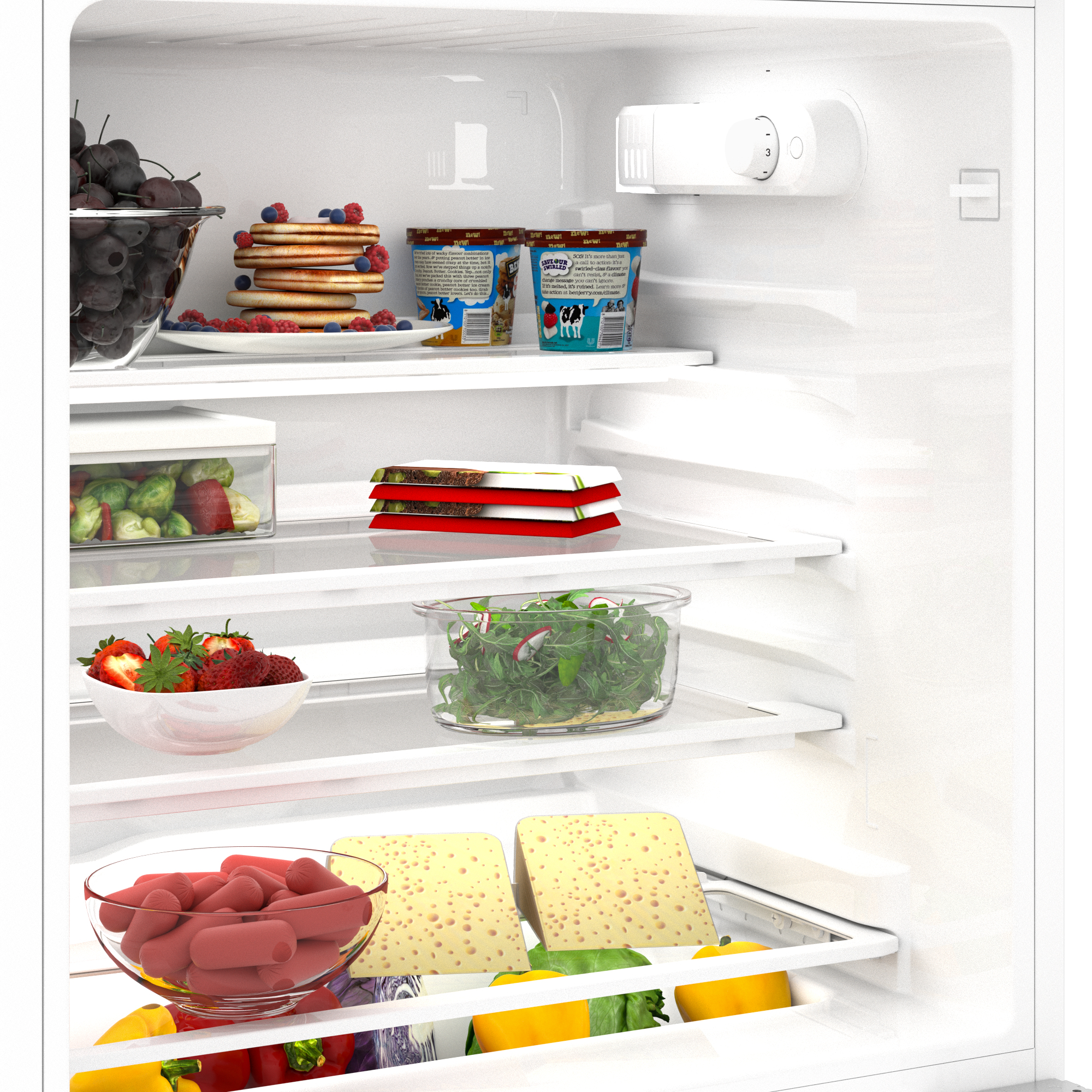 Blomberg TSM1654IU Integrated Undercounter Larder Fridge with Reversible Door – image 2