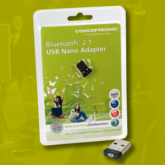 Conceptronic Bluetooth® 2.1 USB Nano Adapter