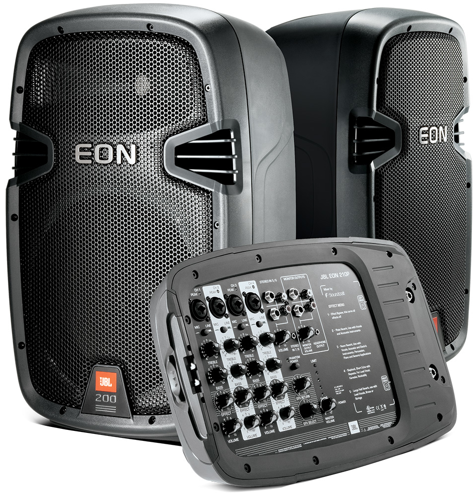 JBL EON210P Public Address (PA) speaker 2-way
