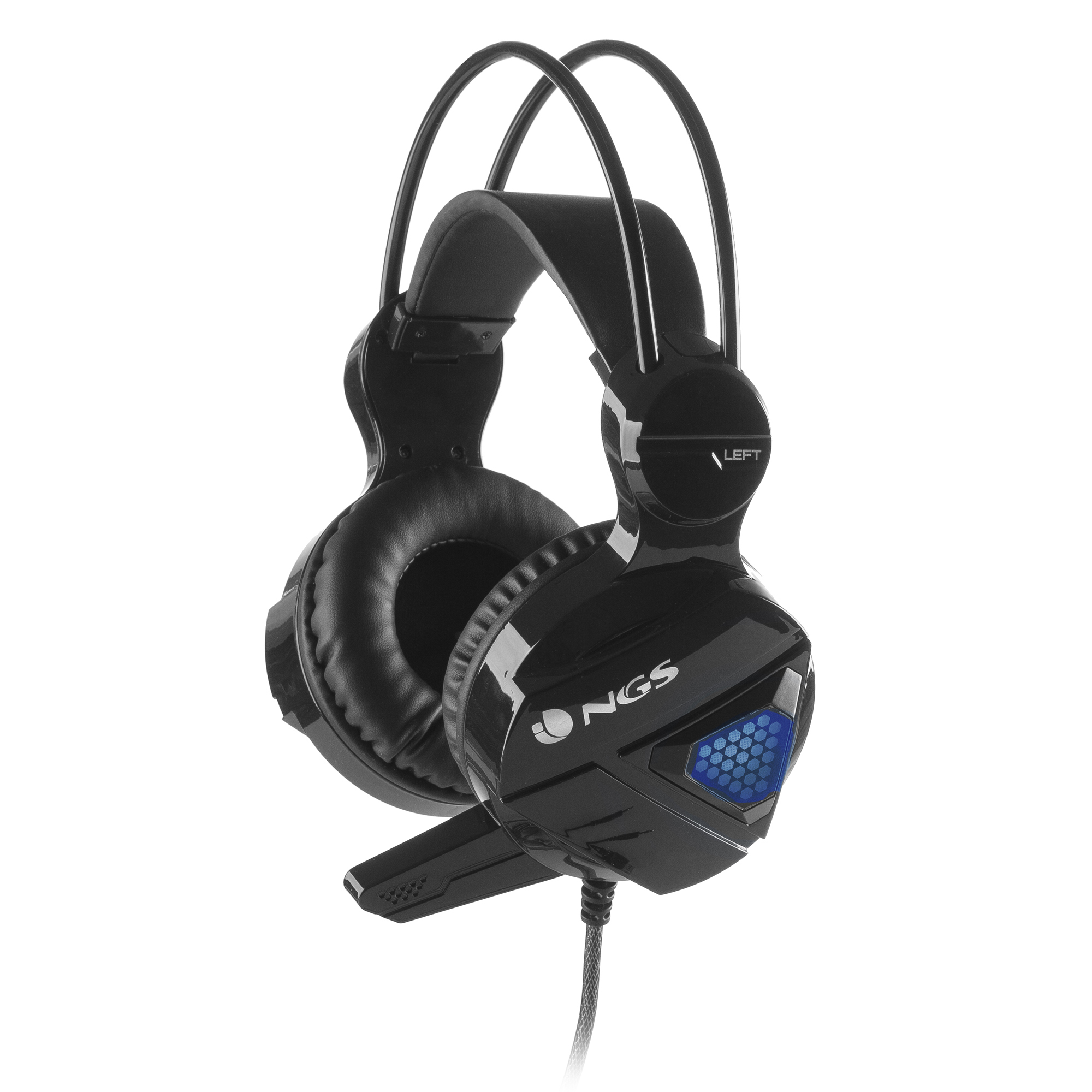 NGS GHX-500 headphones/headset Wired Head-band Gaming Black – image 2