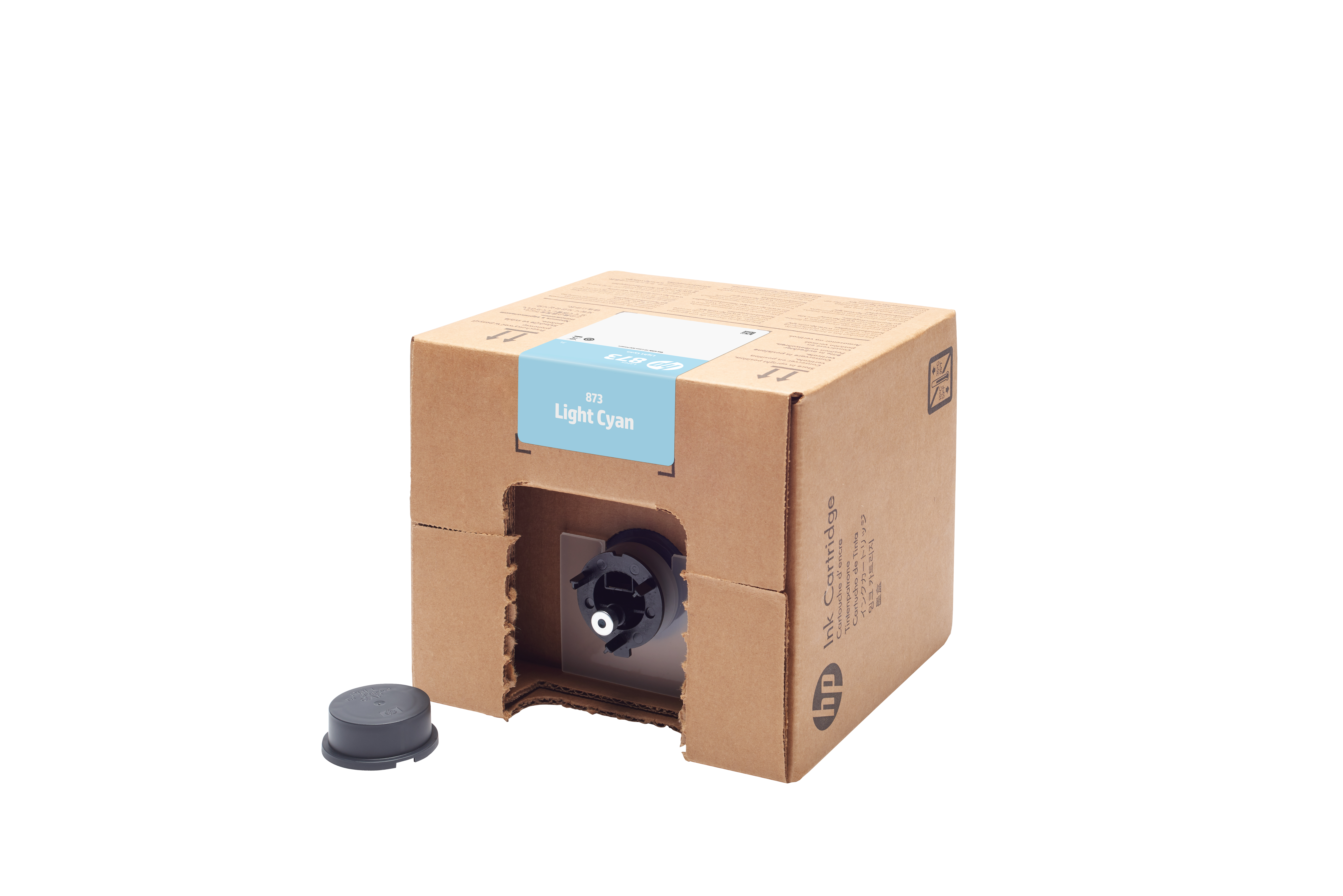 HP Cartuccia di inchiostro 873 Latex ciano chiaro da 3 l